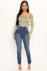 No Gap Super Stretch Skinny Jeans - Dark Wash Ins Street